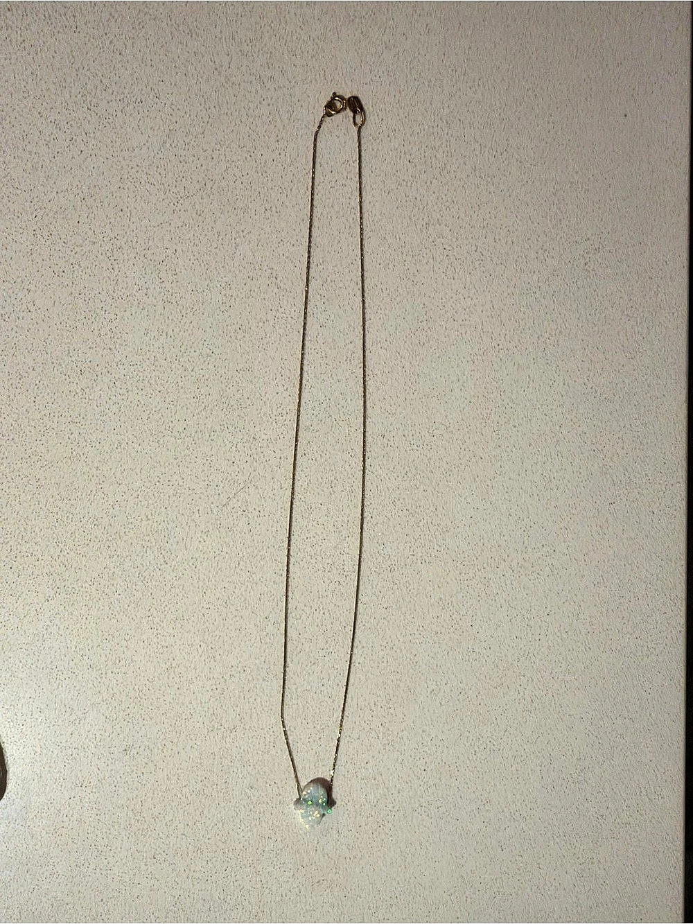 18k Yellow Gold Pendant Necklace